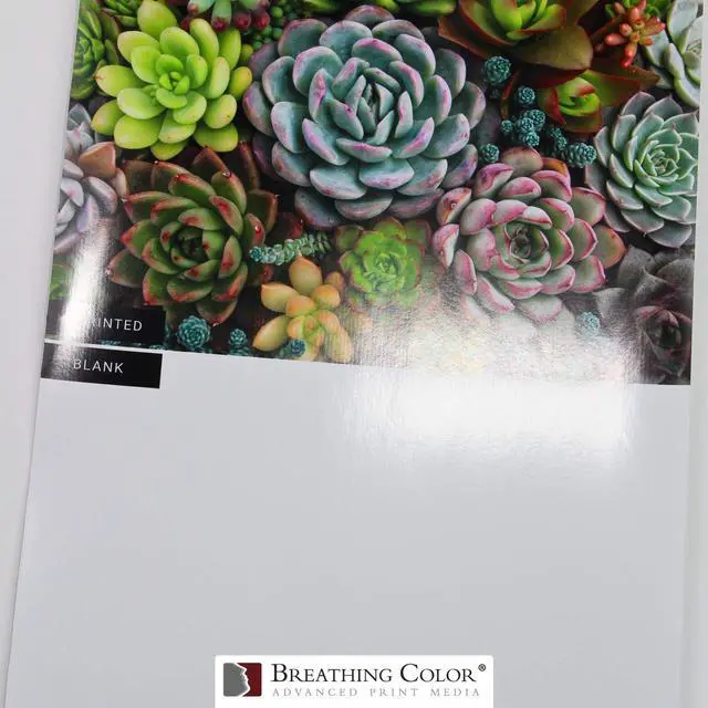 Alt view image 2 of 7 - Photo Peel Glossy Printable Adhesive Vinyl Roll 44 inches x 60 feet Inkjet Peel and Stick Sticker Paper Works with All Inkjet Printers Including Professional Makes and Models
