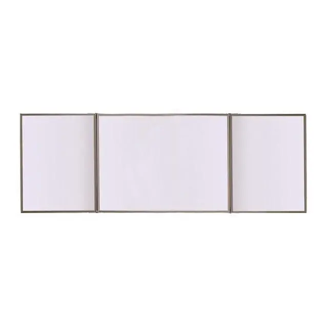 Alt view image 3 of 3 - Visuall PC - Blue Bulletin Board, Non-Magnetic Whiteboard Inside, Made in The USA