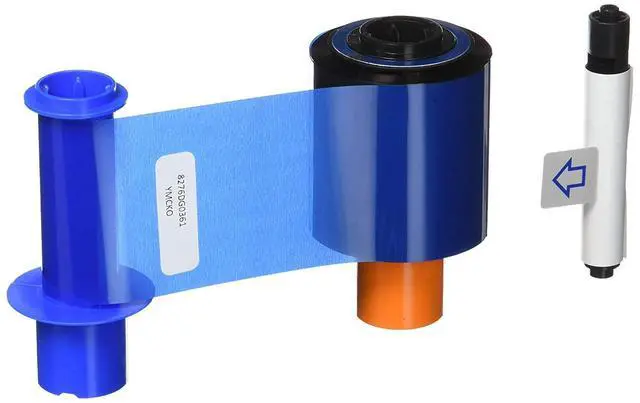 Alt view image 3 of 3 - Fargo 45200 YMCKO Color Ribbon for DTC4500 & DTC4500e Printers 500 Prints - 2 Pack