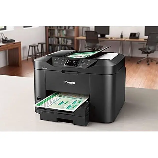 Alt view image 5 of 7 - MAXIFY MB2720 Wireless Color Photo Printer with Scanner, Copier and Fax Bundle with Deco Essentials Printer eBook + High-Speed 6FT USB 2.0 Printer Cable