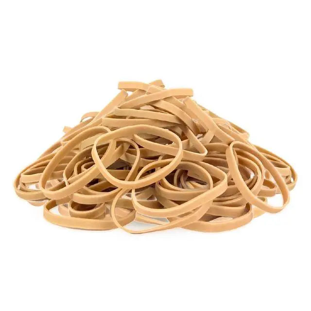 Alt view image 3 of 5 - Advantage Rubber Bands, Size #31 (2-1/2" x 1/8"), 25 lb. Case (Contains 25-1 lb. Bags), Natural Crepe (26314CS)