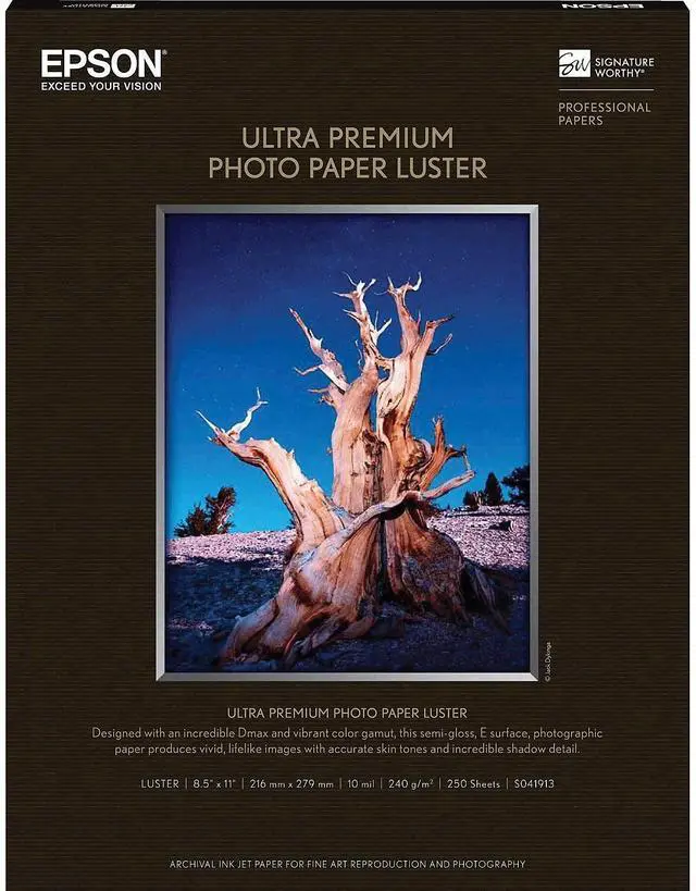 Main image of Premium Luster Photo Paper 8.5In x 11In 250 Sheets