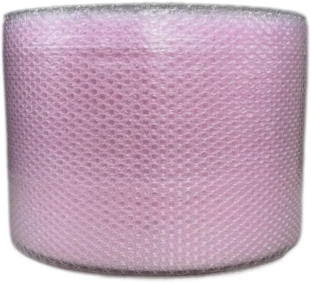 Alt view image 2 of 5 - 3/16" Small Bubble Cushioning Wrap Anti-Static Roll 2100' x 12" Wide 2100FT 12"
