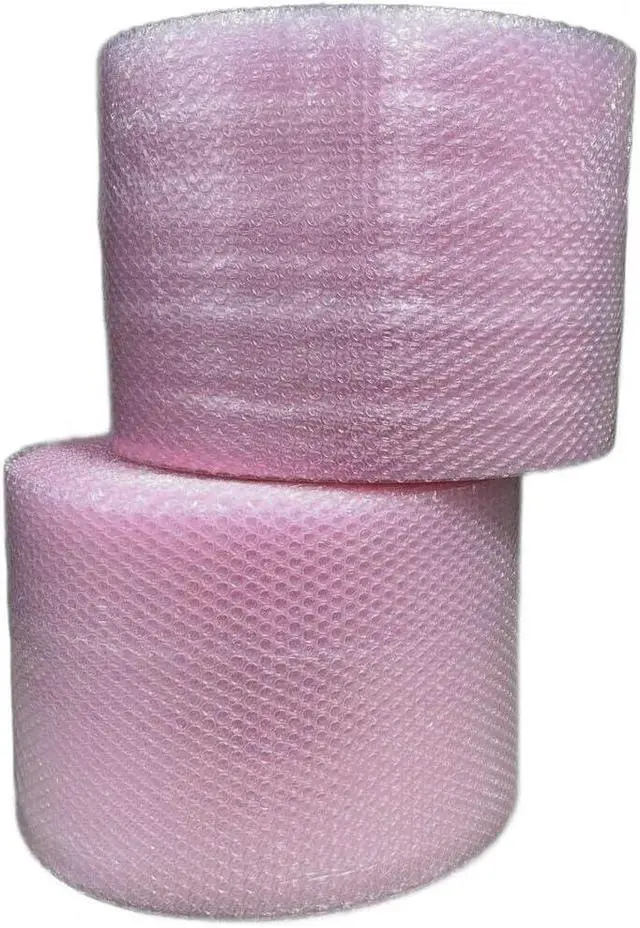 Alt view image 3 of 5 - 3/16" Small Bubble Cushioning Wrap Anti-Static Roll 2100' x 12" Wide 2100FT 12"