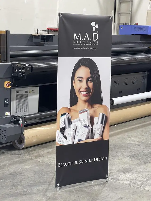 Alt view image 6 of 7 - 4UMedia&Displays 8 Units Premium X Banner Stand 24"x63" (Stand ONLY) (8 Pack) with Carrying Bag for Trade Show and Other Event Display