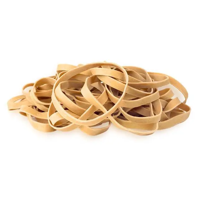 Alt view image 3 of 5 - Advantage Rubber Bands, Size #64 (3-1/2" x 1/4"), 25 lb. Case (Contains 25-1 lb. Bags), Natural Crepe (26644CS)