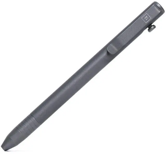 Main image of Slim Bolt Action Pen (Titanium Stonewashed)