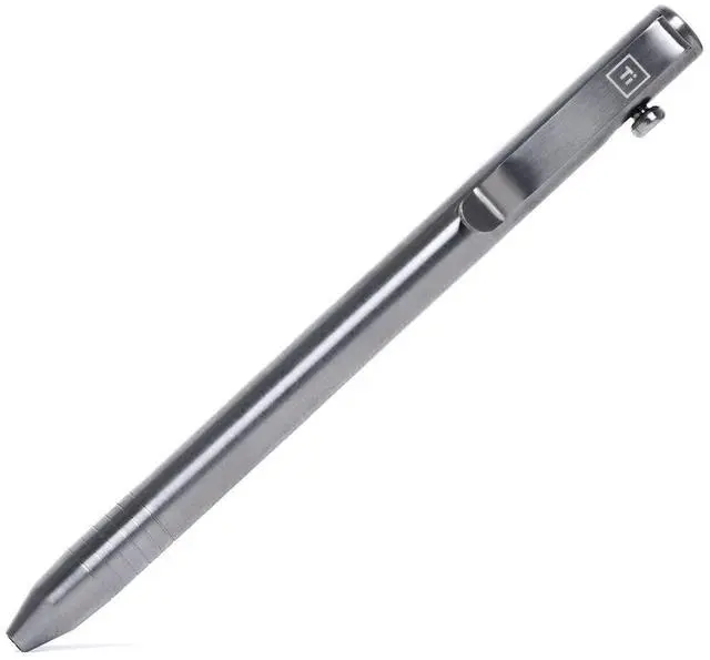 Main image of Slim Bolt Action Pen (Titanium Raw)