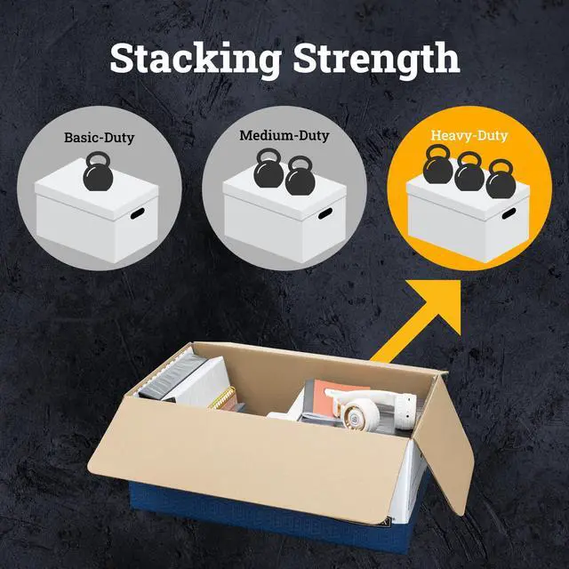 Alt view image 6 of 7 - 12-Pack String & Button Heavy-Duty File Box, Letter, FastFold | Protect critical records with string-and-button security, FastFold setup, and heavy-duty stacking strength