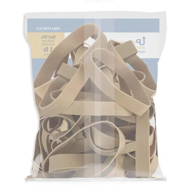Alt view image 3 of 7 - Upgrade Office Supply Rubber Bands, Size 107, 7 x 5/8 in, 20 Pack, 800 Count, Heavy Duty Wide Bands, Made in USA
