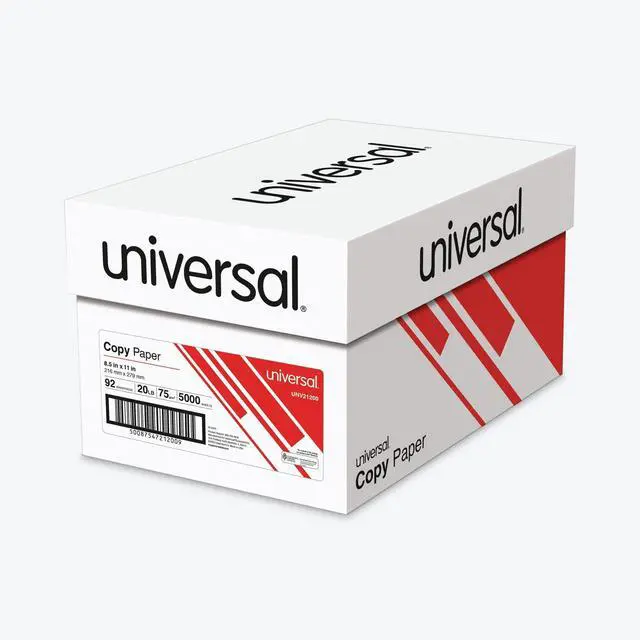 Alt view image 2 of 5 - 21200 Copy Paper, 92 Brightness, 20lb, 8-1/2 x 11, White (Case of 5000 Sheets)