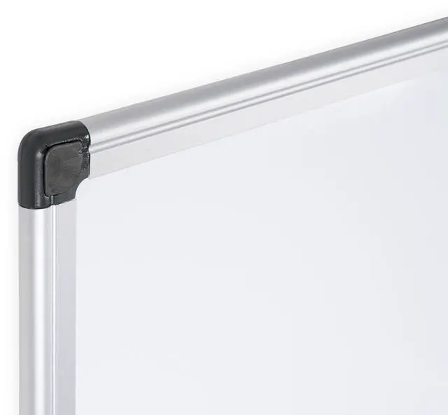 Alt view image 7 of 7 - Maya Series Magnetic Dry Erase Board, Lacquered Steel Whiteboard, Snap-On Marker Tray, Wall Mounting Kit, 48" x 72", Aluminum Frame