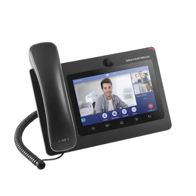 Alt view image 2 of 4 - GXV3370 IP Video Phone | 16 Lines, 16 SIP Accounts | 7-Inch Color Touch Screen | 802.11n Wi-Fi | Dual-Port Gigabit Ethernet with Integrated PoE