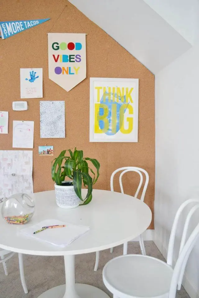 Alt view image 4 of 7 - Premium Cork Sheet - 4' x 8' x 3/8", 100% Natural Facing Grade Material for Bulletin Boards, Decorative Photo and Message Push Pin Displays - Perfect for Home, School, and Office