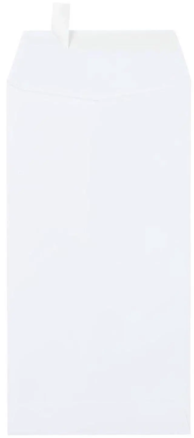 Main image of Open End Envelopes | Peel & Press | 6" x 11 1/2" | White | 70lb. Text | 500 Qty