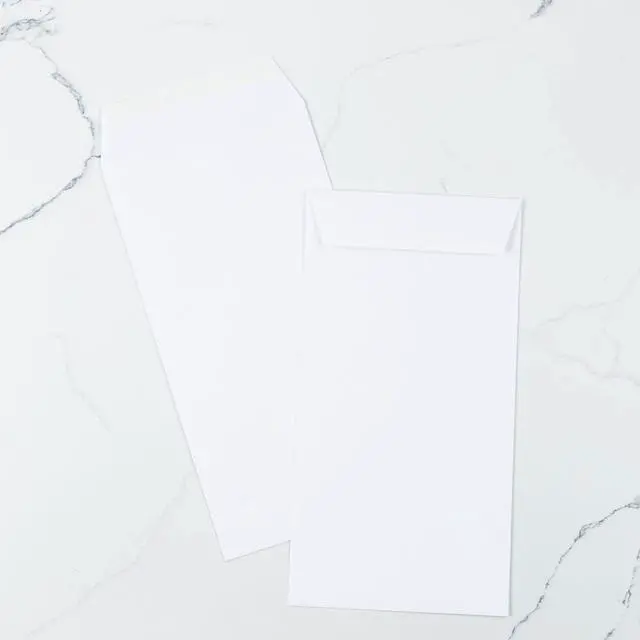 Alt view image 5 of 6 - Open End Envelopes | Peel & Press | 6" x 11 1/2" | White | 70lb. Text | 500 Qty
