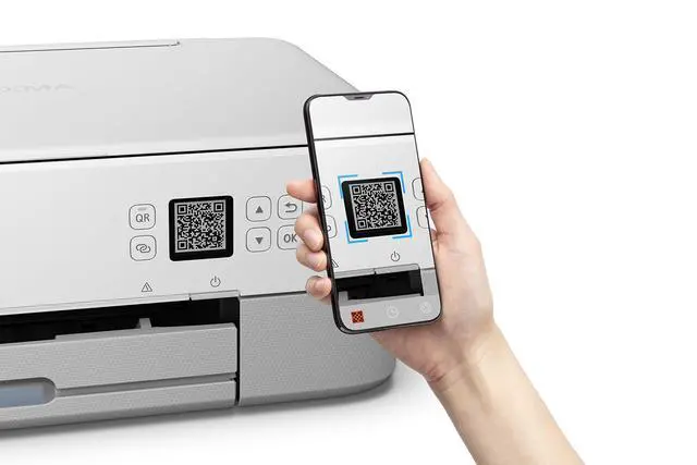 Alt view image 5 of 7 - PIXMA TS5320 All in One Wireless Printer, Scanner, Copier with AirPrint, White, Works with Alexa