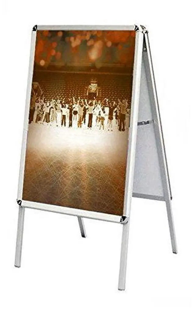 Main image of Sidewalk A-Frame Snap Open Poster Stand Double Sided 23" x 33"
