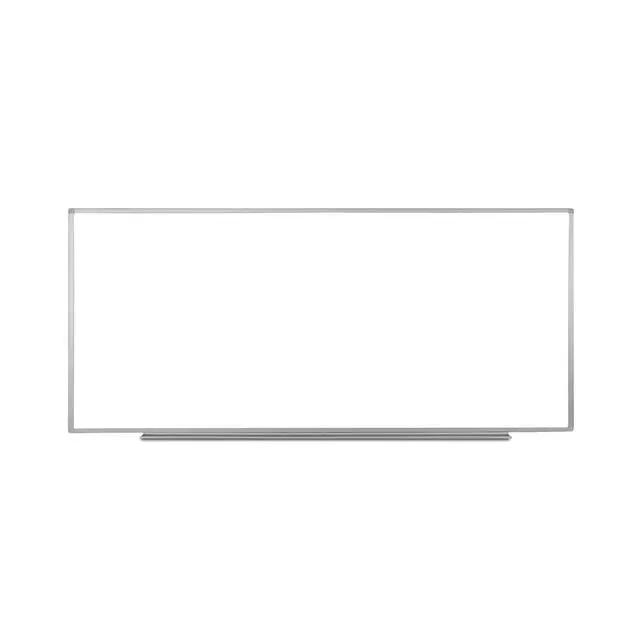 Alt view image 3 of 3 - WB9640W 96" x 40" Wall-Mounted Magnetic Whiteboard