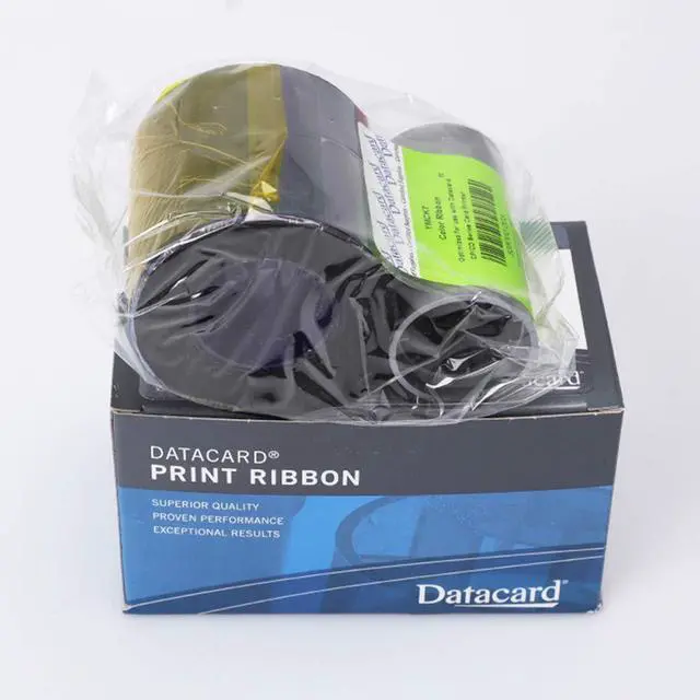 Alt view image 2 of 4 - New Datacard 535000-003 Color Ribbon Replacing- for Datacard CP60 CP/CD Series Printer YMCKT 500 Prints