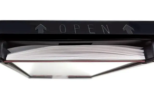 Alt view image 4 of 7 - Outdoor Real Estate Brochure Flyer Box with Snap Shut Lid, Take One Document Holder, 100 - 8.5 x 11 Documents, Flyers, Literature, Notice and Other Outdoor Marketing Needs