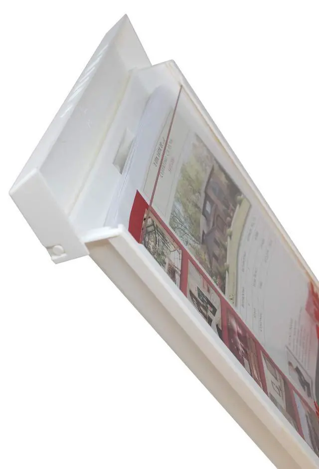 Alt view image 5 of 7 - Outdoor Real Estate Brochure Flyer Box with Snap Shut Lid, Take One Document Holder, 100 - 8.5 x 11 Documents, Flyers, Literature, Notice and Other Outdoor Marketing Needs