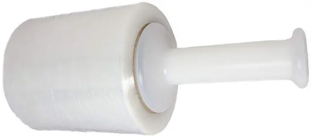 Main image of 5"x 1000 FT Roll -80 Gauge Thick + Hybrid technology with Dispenser, 18 Pack Stretch Moving & Packing Wrap. Industrial Strength, Clear Plastic Pallet Shrink Film Ideal For Furniture, Boxes