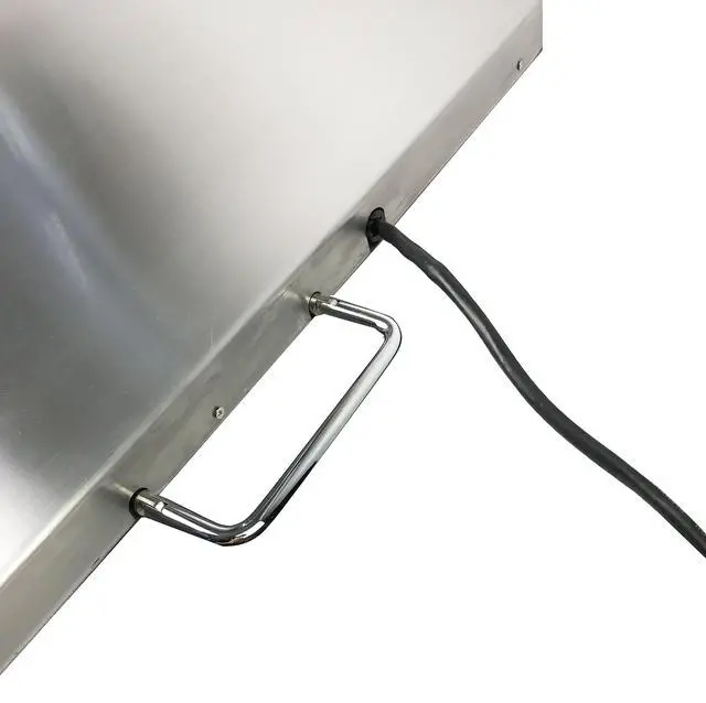 Alt view image 3 of 7 - Angel USA Extra Large Platform 22 inches x 18 inches Stainless Steel 400lb Heavy Duty Digital Postal Shipping Scale, Powered by Batteries or AC Adapter, Great for Floor Bench Office Weight Weighing
