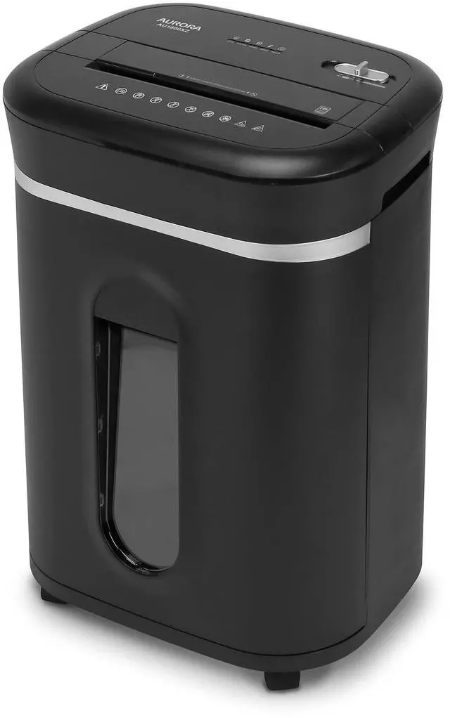 Main image of Long Duty Cycle 18-Sheet Crosscut Paper/CD/Credit Card Shredder, AntiJam Feature, 30-Minute Continuous Run Time, Large 6-gal Pullout Basket