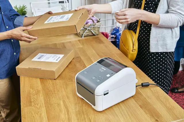 Alt view image 5 of 7 - TD-4210D 4-inch Entry Level Direct Thermal Desktop Printer, Print Labels and Receipts, 203dpi, 5ips, USB 2.0