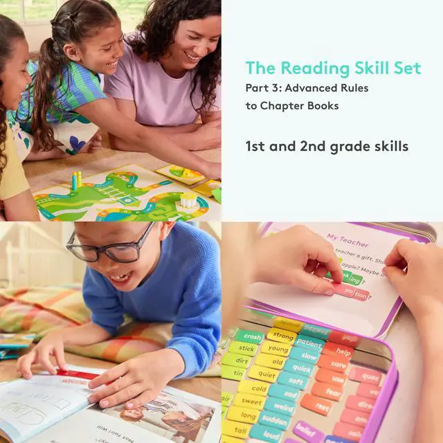 Alt view image 2 of 7 - The Reading Skill Set for 1st & 2nd Grade, Includes 3 Games & 27 Books for Early Readers