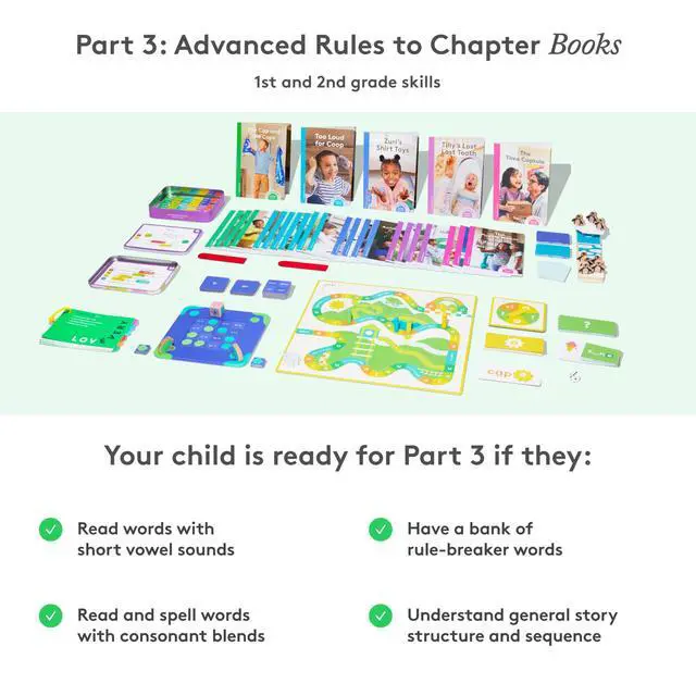 Alt view image 3 of 7 - The Reading Skill Set for 1st & 2nd Grade, Includes 3 Games & 27 Books for Early Readers