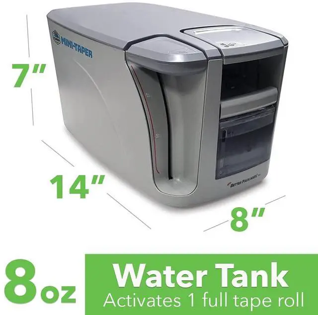 Alt view image 2 of 7 - IPG Mini Taper, Water Activated Tape Dispenser, CBMT Grey