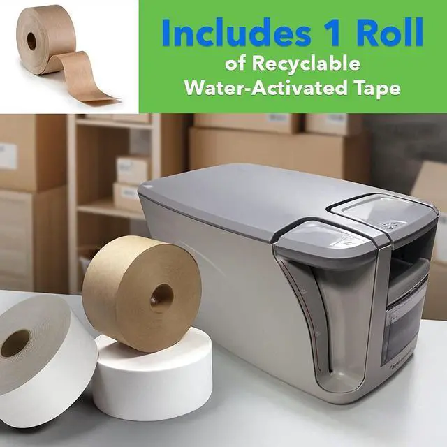 Alt view image 3 of 7 - IPG Mini Taper, Water Activated Tape Dispenser, CBMT Grey