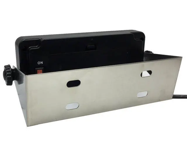 Alt view image 7 of 7 - Angel USA Extra Large Platform 22 inches x 18 inches Stainless Steel 400lb Heavy Duty Digital Postal Shipping Scale, Powered by Batteries or AC Adapter, Great for Floor Bench Office Weight Weighing