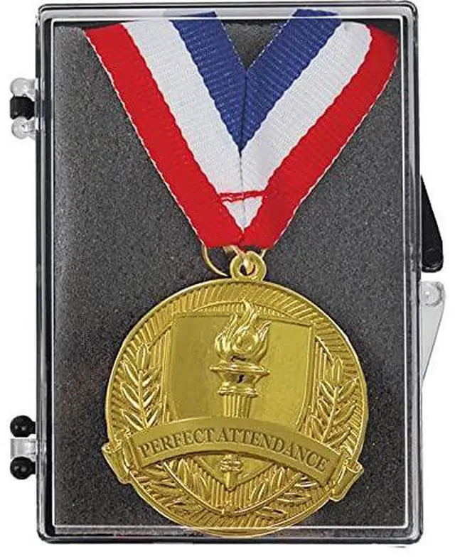 Main image of Perfect Attendance Medal Set (Sold in Sets of 50) - Ready to Go Medal Set