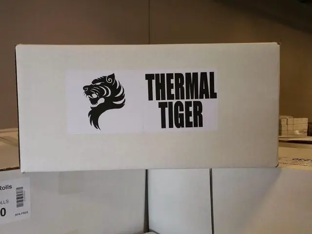 Alt view image 2 of 5 - THERMAL TIGER 3 1 8' x 230 Thermal Receipt Paper POS Cash Register 50 Rolls Compatible with and Made For CLOVER TOAST STAR NCR ALOHA MICROS (150 Rolls)
