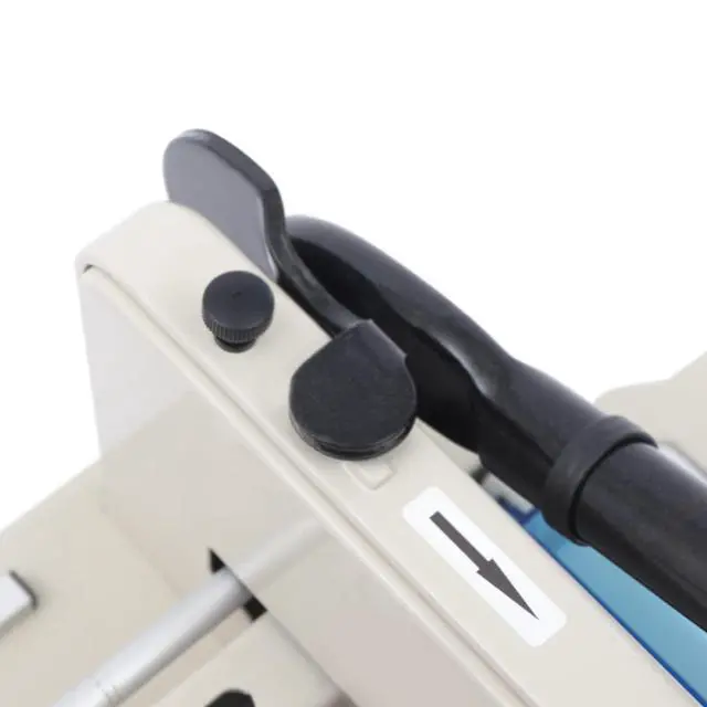 Alt view image 7 of 7 - 17 Inch Heavy Duty Paper Cutter Guillotine Paper Cutter Guillotine Paper Slicer Trimmer A3 0.1-36mm Cutting Thickness for Cardstock Card Fabric Soft Pvc Office Home School with Metal Base