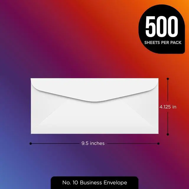 Alt view image 7 of 7 - 8.5 x 11 Custom Printed Letterhead, Full Color Professional Quality Printing Upload Your Design and Add Your Texts, Logos and Graphics Customizable Paper with Plain Envelopes 500 per Pack