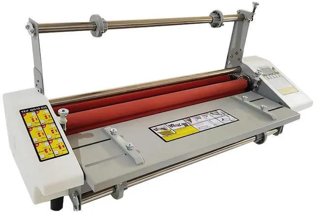 Main image of Hot Cold Roll Laminator Singe Doubel Side Thermal Laminator Laminating Machine with Digital Display Speed Adjustable Temperature 0-180 Adjusted 13inch/330mm A3+