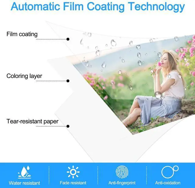 Alt view image 4 of 7 - 4PK Compatible for Canon Selphy KP-108IN Photo Paper and Ink Set | 4"x6" 100 x148mm 12 Color Ink Cartridge and 432 Sheets Paper Set for CP1300 CP1500 CP1200 CP1000 Wireless Compact Printer