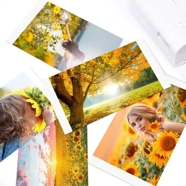 Alt view image 7 of 7 - 4PK Compatible for Canon Selphy KP-108IN Photo Paper and Ink Set | 4"x6" 100 x148mm 12 Color Ink Cartridge and 432 Sheets Paper Set for CP1300 CP1500 CP1200 CP1000 Wireless Compact Printer