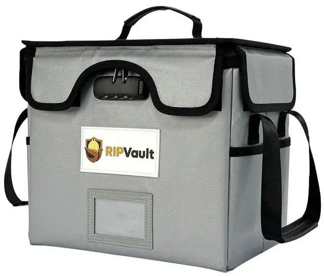 Main image of End of Life Organization System - Fireproof Storage Box for Important Documents - Estate Planning Tool with Pre-labeled File Organizer Folders | All-in-one Solution - Rated Up to 1200°F