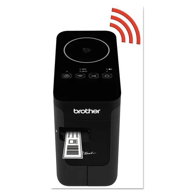 Alt view image 3 of 4 - Printer PTP750W Wireless Label Maker, 1.18, Black