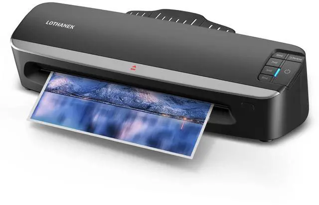 Main image of 13 inch 4-Roller Laminator Machine, 3-10 Mil 60-Second Warm-up A3 Commercial Laminating Machine with 50 Sheets, Heavy Duty Thermal Machine for Home, School Office Teacher Use