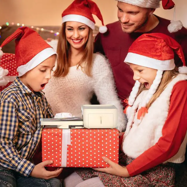 Alt view image 7 of 7 - 4x6 Photo Printer for iPhone & Android, with 20 Sheets & 1 Ribbon, Portable Picture Printer for Phone, Home Use, Ideal for Mom, Family & Friends, Beige
