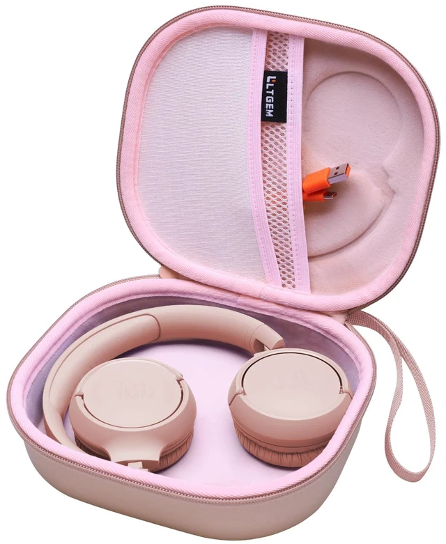 Main image of Case for JBL Tune 530BT/730BT/770NC/510BT/520C/670NC Headphone Rose Gold Hard Carrying Travel Case for JBL Live 670NC/770NC/680NC/780NC Headphones