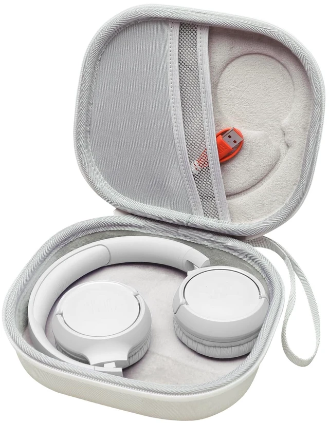 Main image of Case for JBL Tune 530BT/730BT/770NC/510BT/520C/670NC Headphone White Hard Carrying Travel Case for JBL Live 670NC/770NC/680NC/780NC Headphones