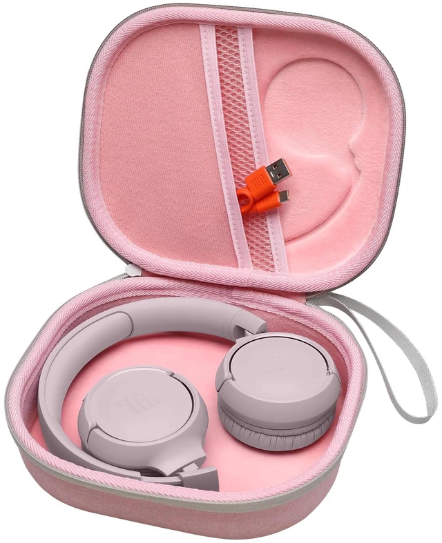 Main image of Case for JBL Tune 530BT/730BT/770NC/510BT/520C/670NC Headphone Pink Hard Carrying Travel Case for JBL Live 670NC/770NC/680NC/780NC Headphones