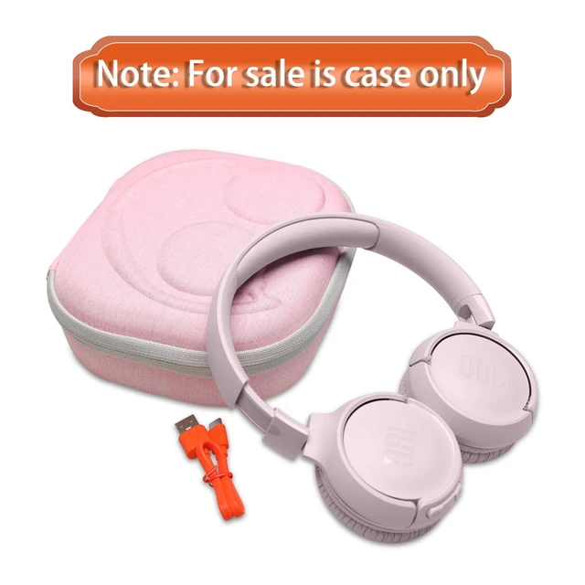 Alt view image 6 of 7 - Case for JBL Tune 530BT/730BT/770NC/510BT/520C/670NC Headphone Pink Hard Carrying Travel Case for JBL Live 670NC/770NC/680NC/780NC Headphones